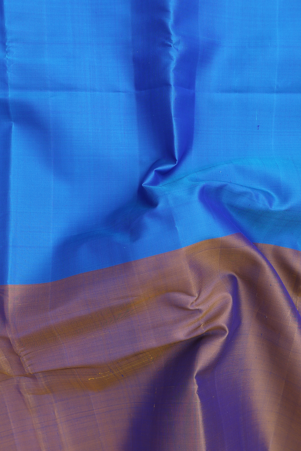 Kanchipuram Silk Saree In Multicolor With Muppagam Design