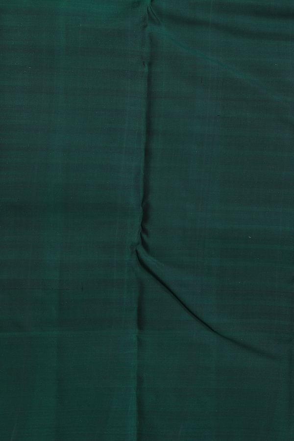 Kanchipuram Silk Saree In Multicolor With Stripes Design
