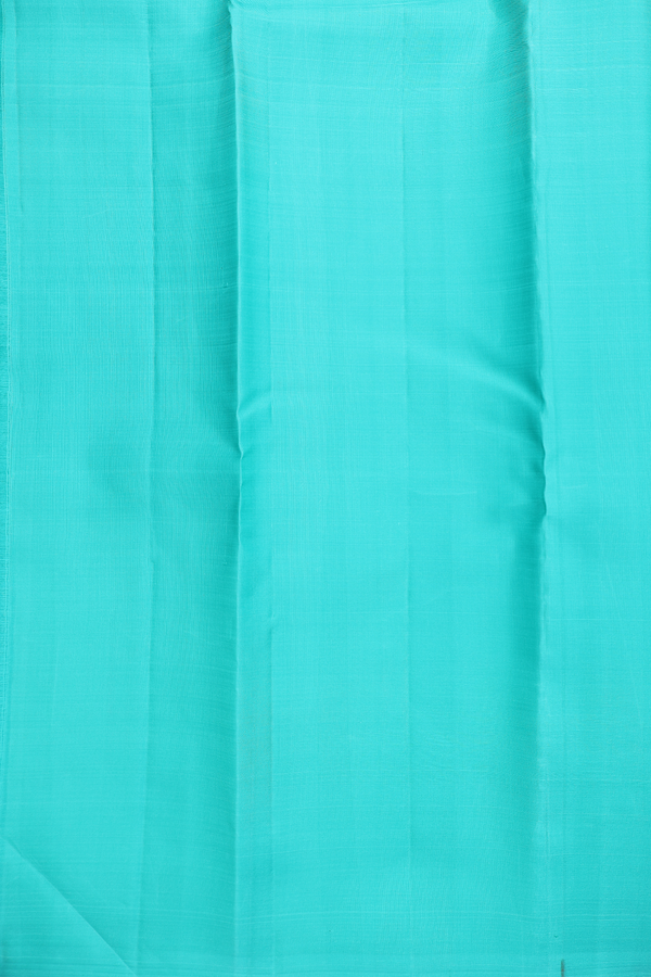 Kanchipuram Silk Saree In Mustard Yellow With Zari Motifs