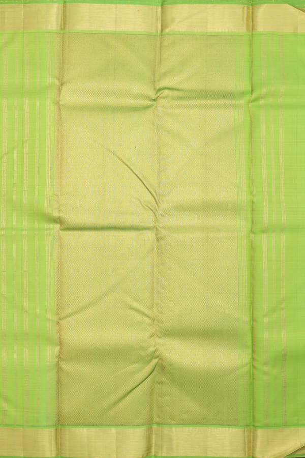 Kanchipuram Silk Saree In Pink With Brocade Design