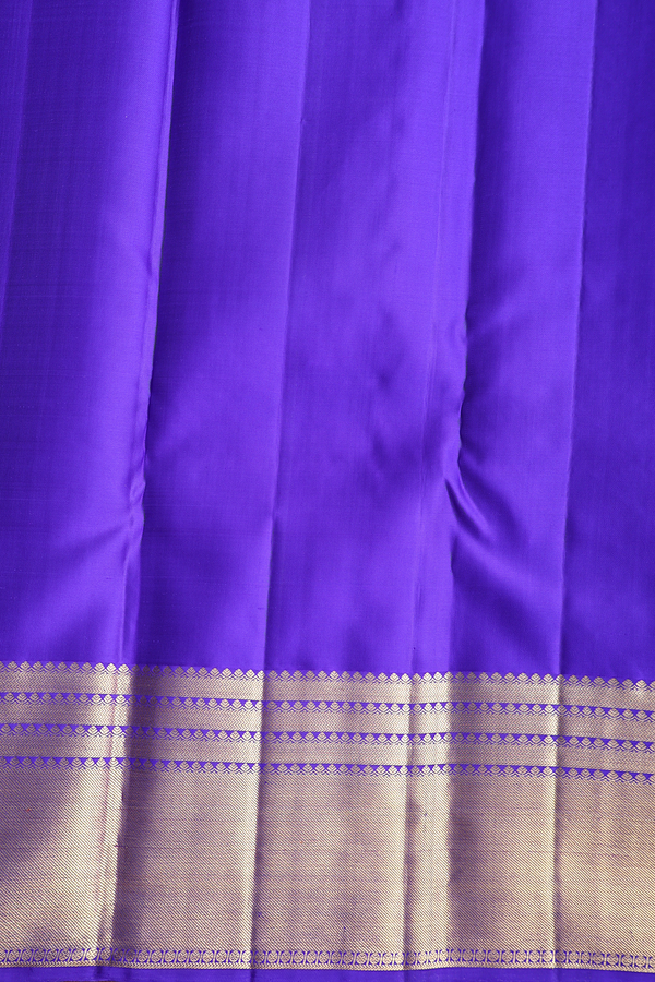 Kanchipuram Silk Saree In Pink With Brocade Design