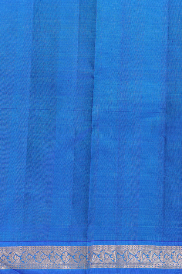 Kanchipuram Silk Saree In Pink With Brocade Design