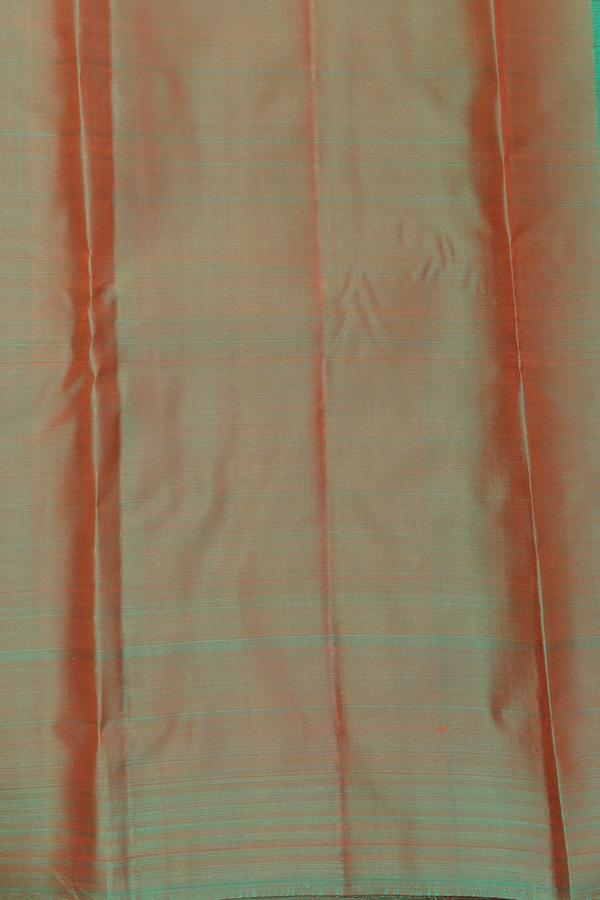 Kanchipuram Silk Saree In Pink With Chakram Buttas