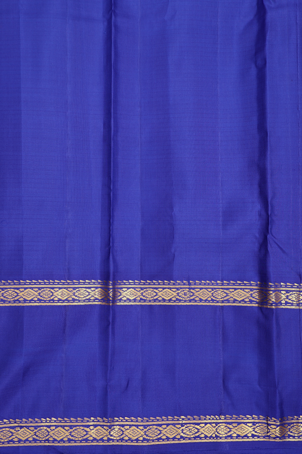 Kanchipuram Silk Saree In Pink With Checks Design