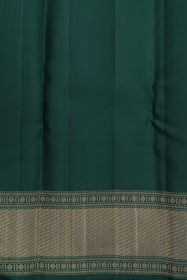 Kanchipuram Silk Saree In Pink With Checks Design