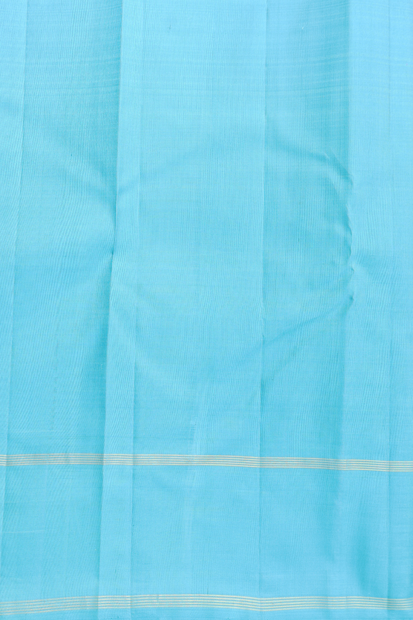 Kanchipuram Silk Saree In Pink With Checks Design