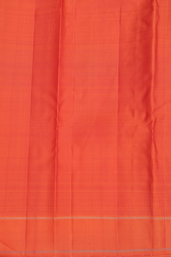 Kanchipuram Silk Saree In Pink With Jacquard Pattern