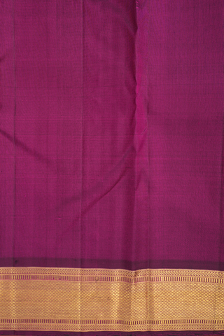 Kanchipuram Silk Saree In Pink With Zari Buttas
