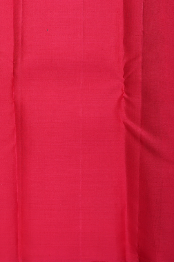 Kanchipuram Silk Saree In Berry Purple With Floral Buttas