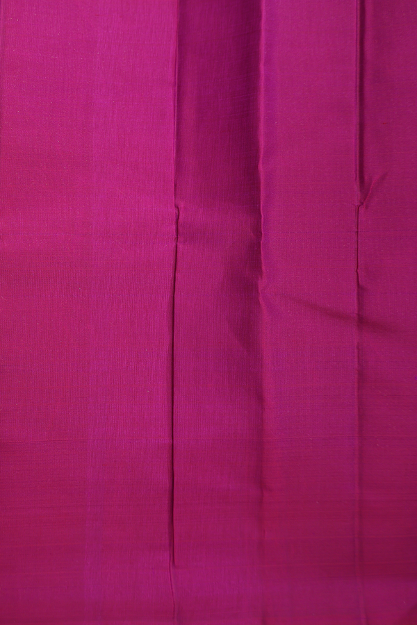 Kanchipuram Silk Saree In Purple With Mandala Design