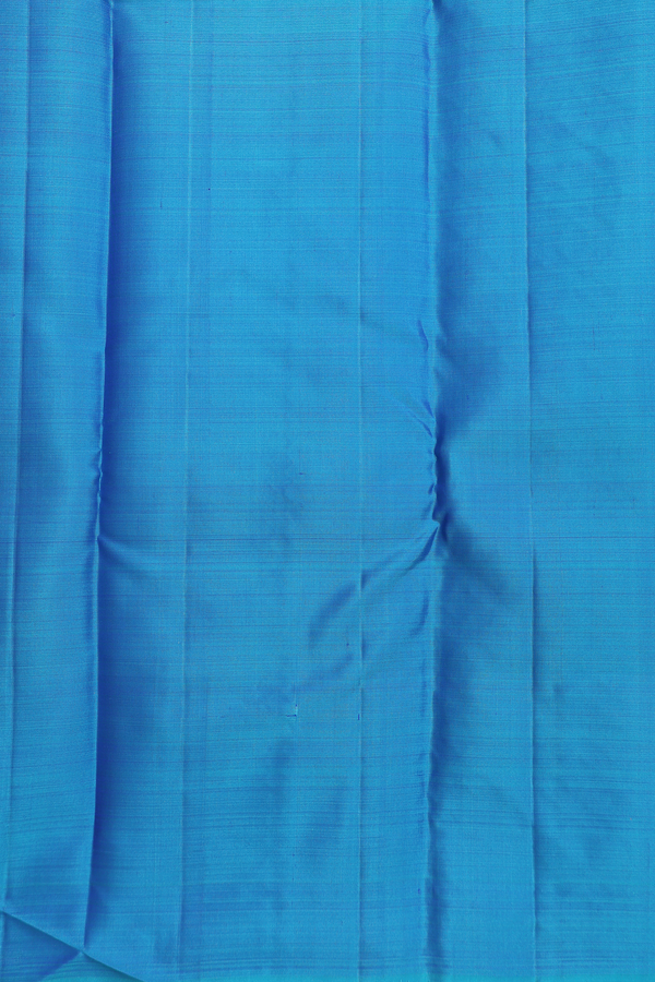 Kanchipuram Silk Saree In Purple With Stripes Design