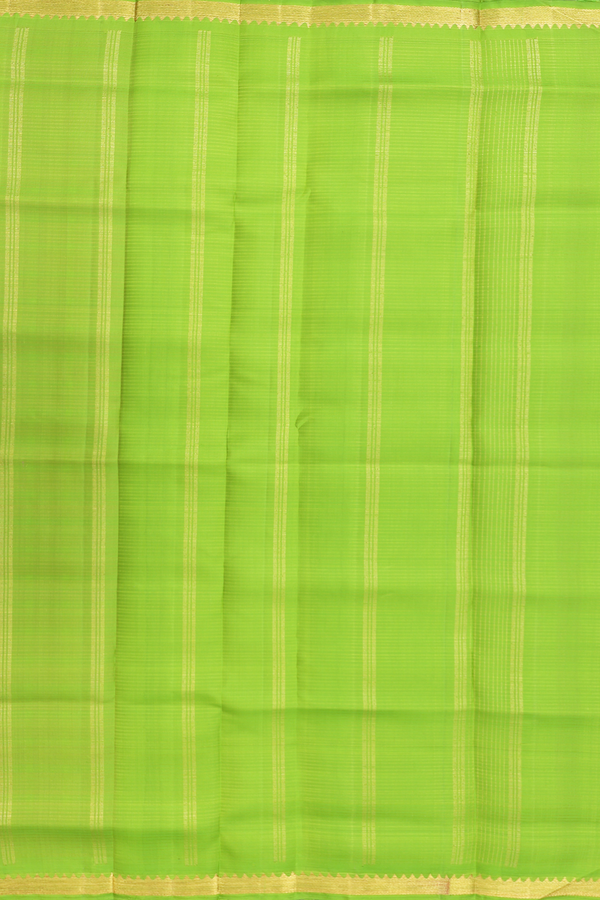 Kanchipuram Silk Saree In Rani Pink With Checks Design