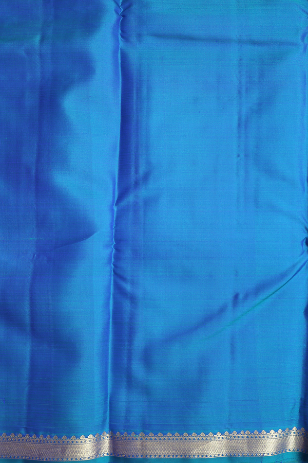 Kanchipuram Silk Saree In Rani Pink With Checks Design