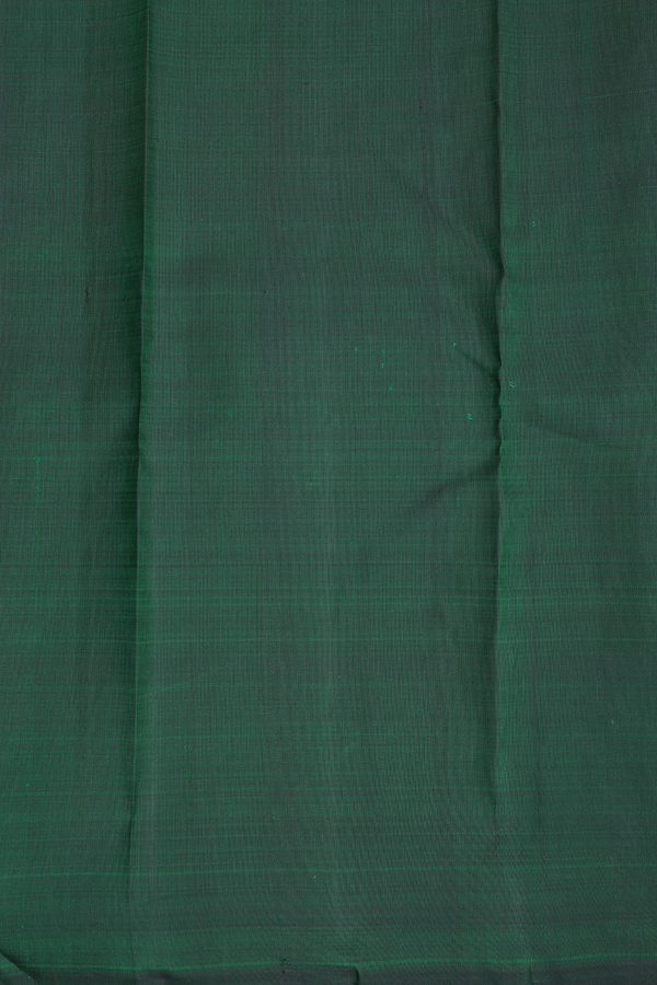 Kanchipuram Silk Saree In Red And Orange With Checks Design