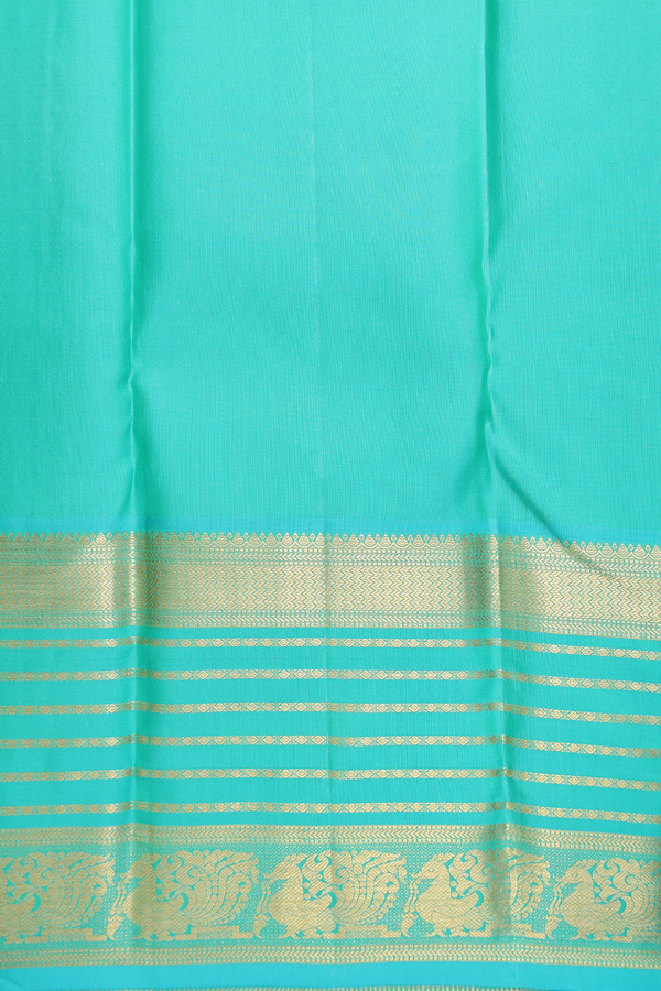 Kanchipuram Silk Saree In Regal Purple With Brocade Design