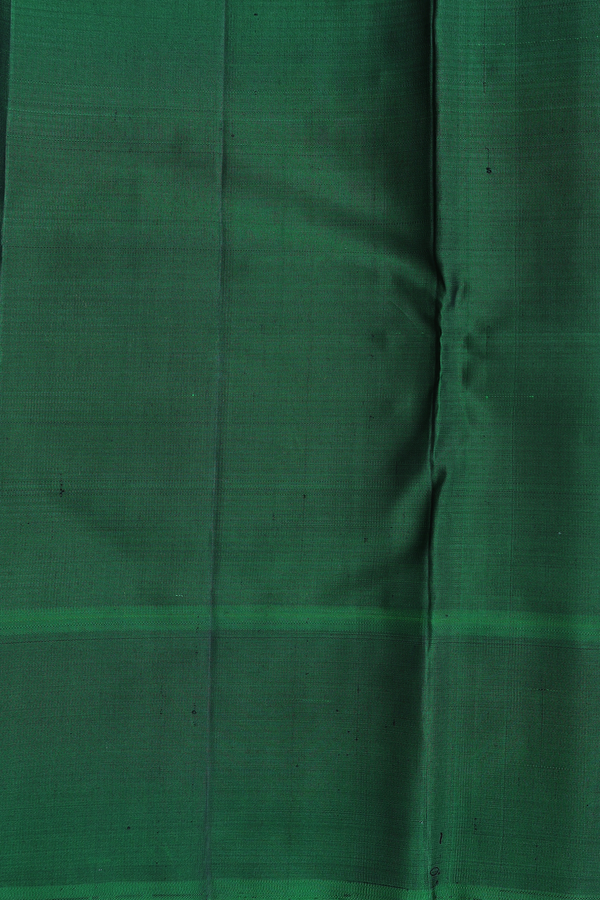 Kanchipuram Silk Saree In Shades Of Yellow With Checks Design