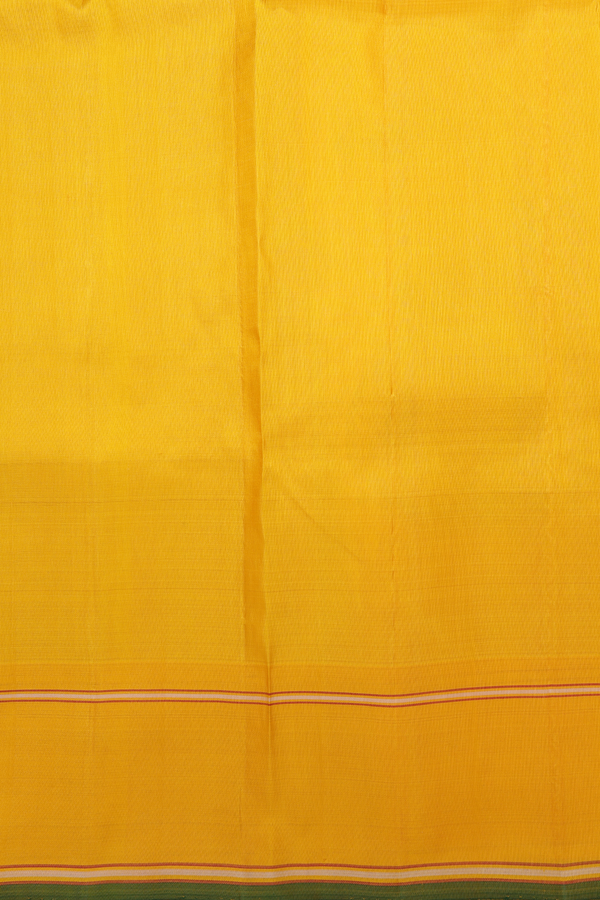 Kanchipuram Silk Saree In White With Warli Design