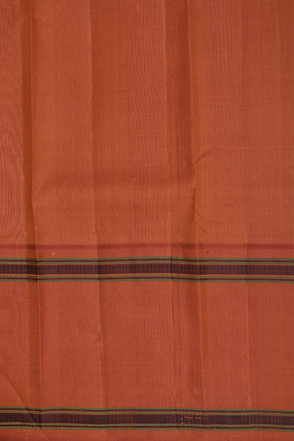 Kanchipuram Silk Saree In Yellow With Checks Design