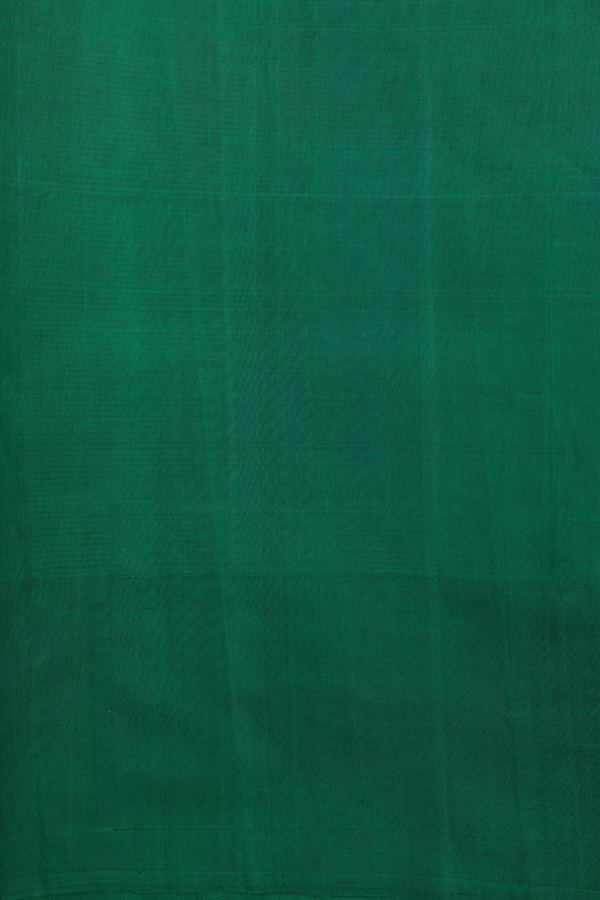 Kanchipuram Silk Saree In Yellow With Floral Printed Design