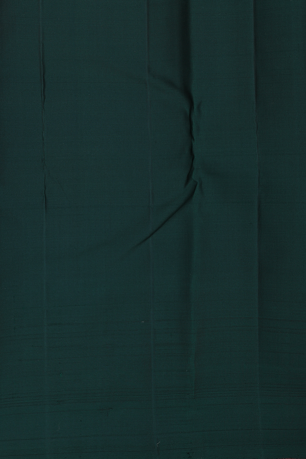 Kanchipuram Silk Saree In Yellow With Zari Design