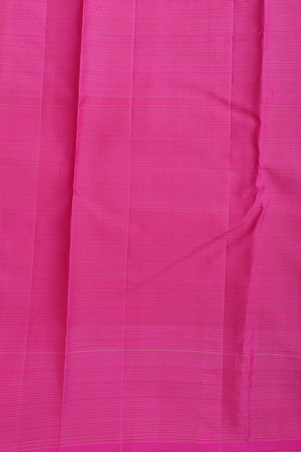 Kanchipuram Silk Saree Multicolor Along Checks With Buttas