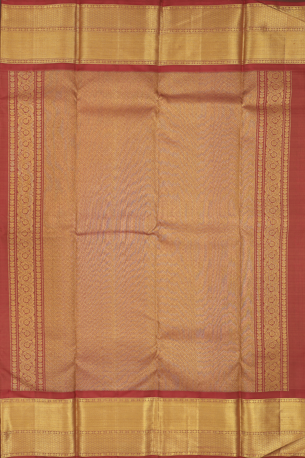 Kanchipuram Silk Saree Royal Blue With Iruthalai Pakshi Design