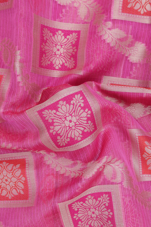 Kota Cotton In Pink With Allover Design