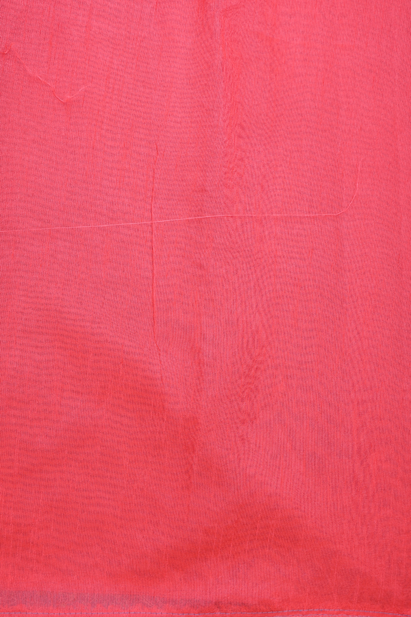 Kota Cotton Saree In Deep Sky Blue With Floral Design