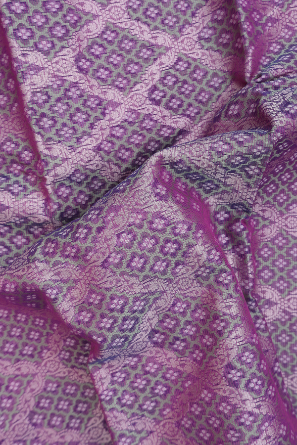 Kota Cotton Saree In Dual Tone With Diamond Design