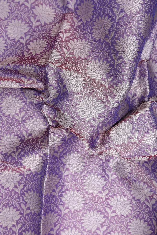 Kota Cotton Saree In Dual Tone With Floral Design