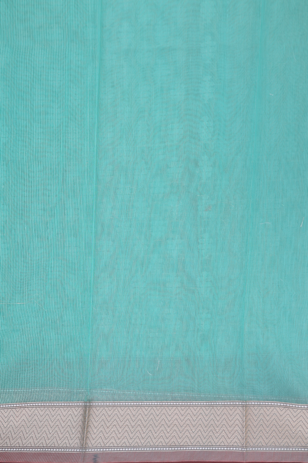 Kota Cotton Saree In Dusty Green With Allover Design