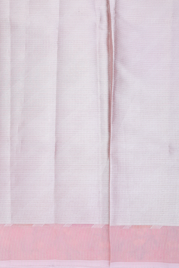 Kota Cotton Saree In Multicolor With Diagonal Design