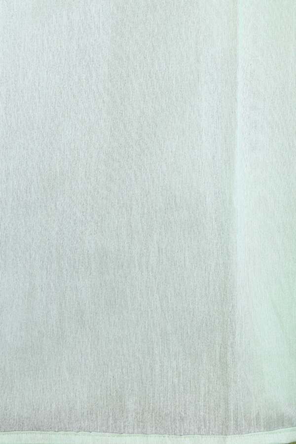 Kota Cotton Saree In Pastel Green With Paisley Motifs