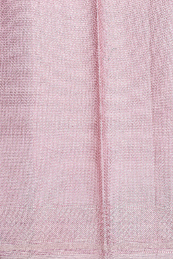 Kota Cotton Saree In Pink With Floral Design