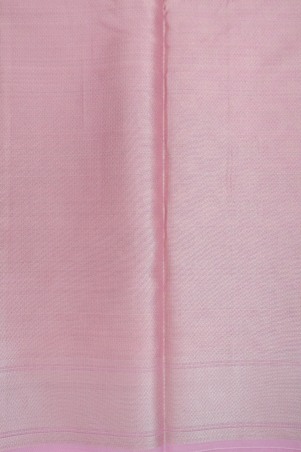 Kota Cotton Saree In Pink With Floral Design