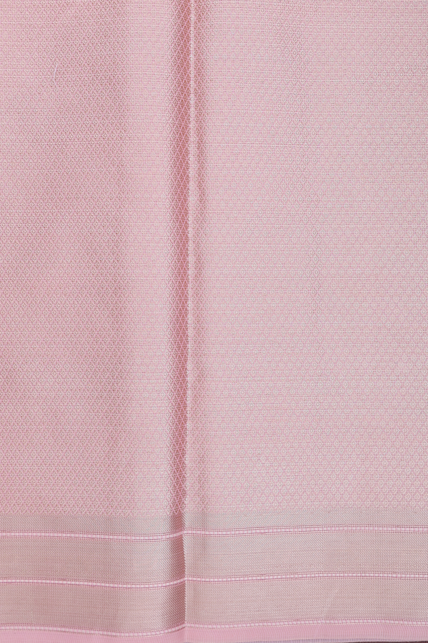 Kota Cotton Saree In Pink With Floral Embroidered Design