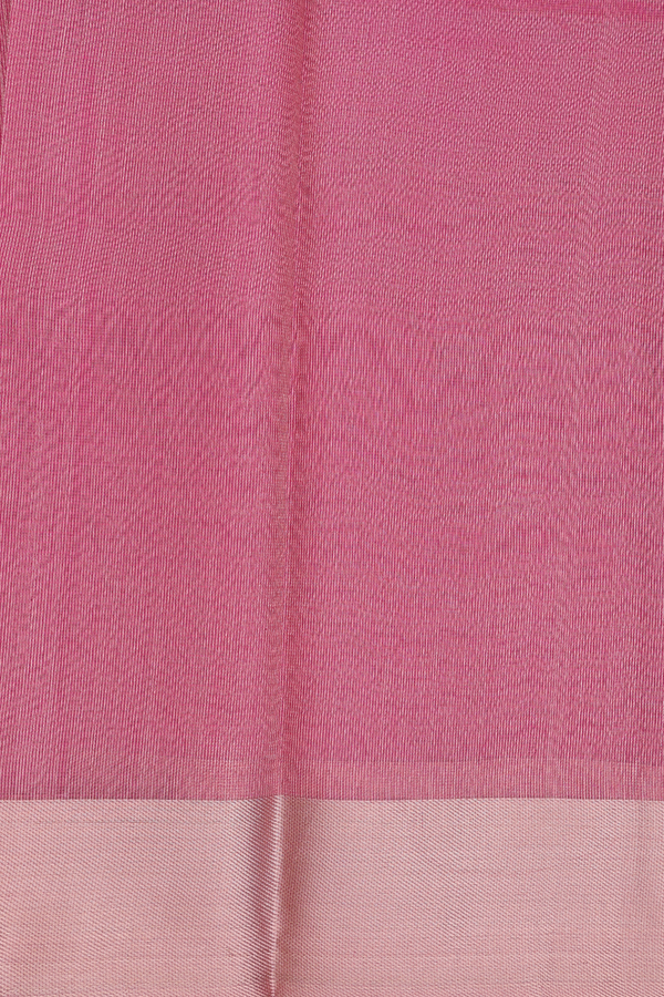 Kota Cotton Saree In Pink With Embroidered Design