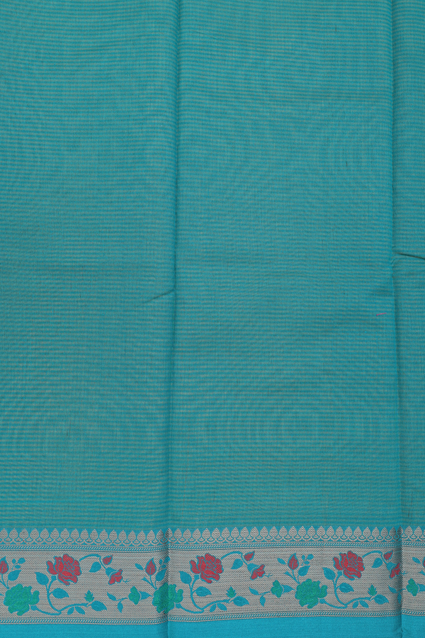 Kota Cotton Saree In Yellow With Checks Design