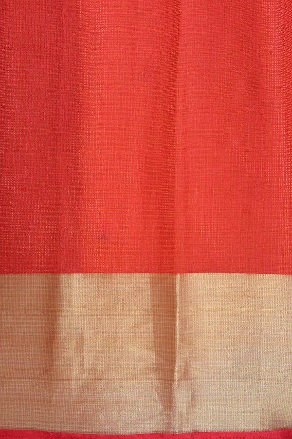 Kota Cotton Saree In Yellow With Floral Buttas