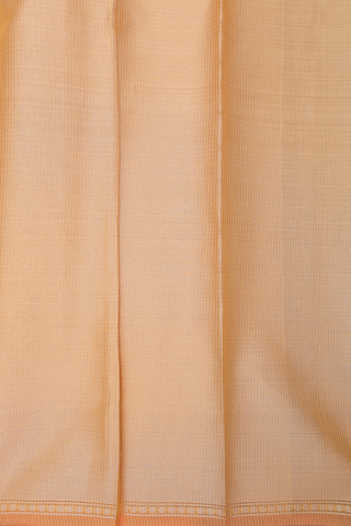 Kota Cotton Saree In Yellow With Floral Threadwork Design