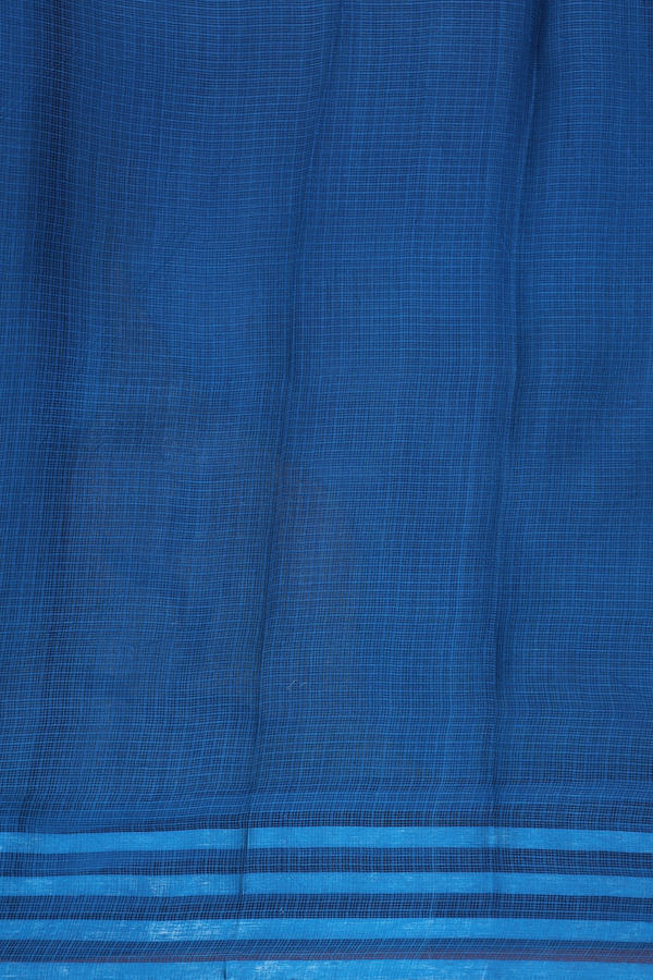 Kota Silk Saree In Blue With Floral Printed Design