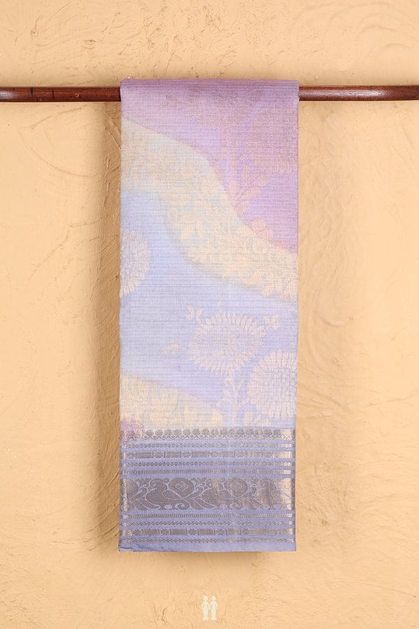 Kota Silk Saree In Multicolor With Allover Design