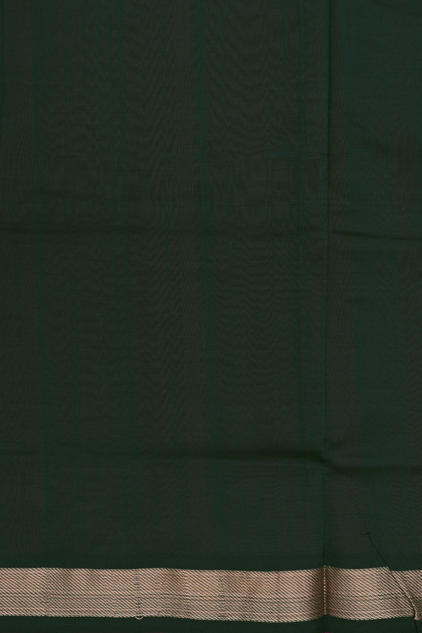 Semi Silk Cotton Saree In Pink With Twill Weave Border