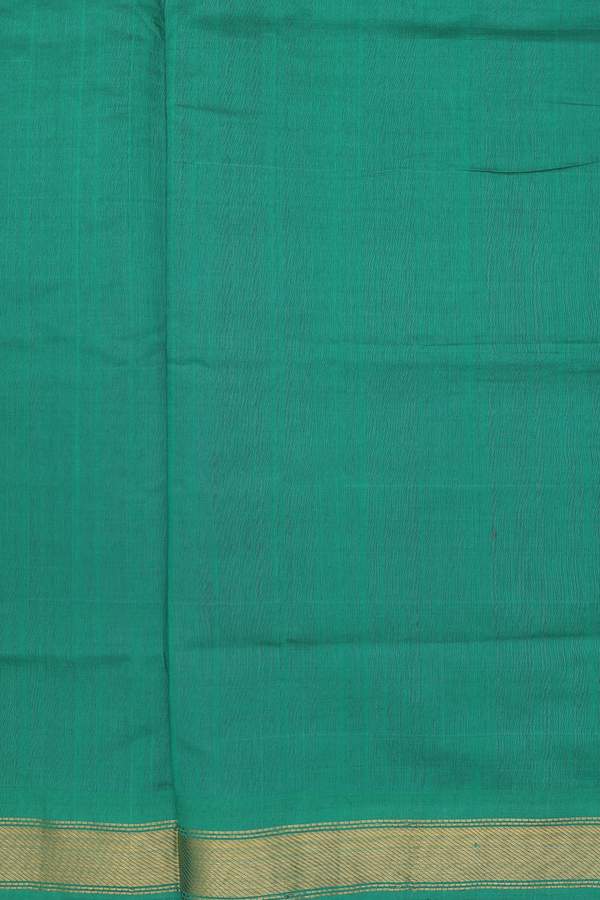Semi Silk Cotton Saree In Purple With Twill Weave Border