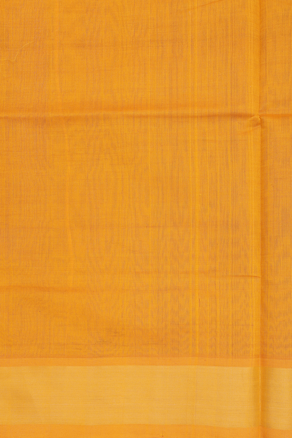 Semi Silk Cotton Saree In Charcoal Grey With Zari Buttas