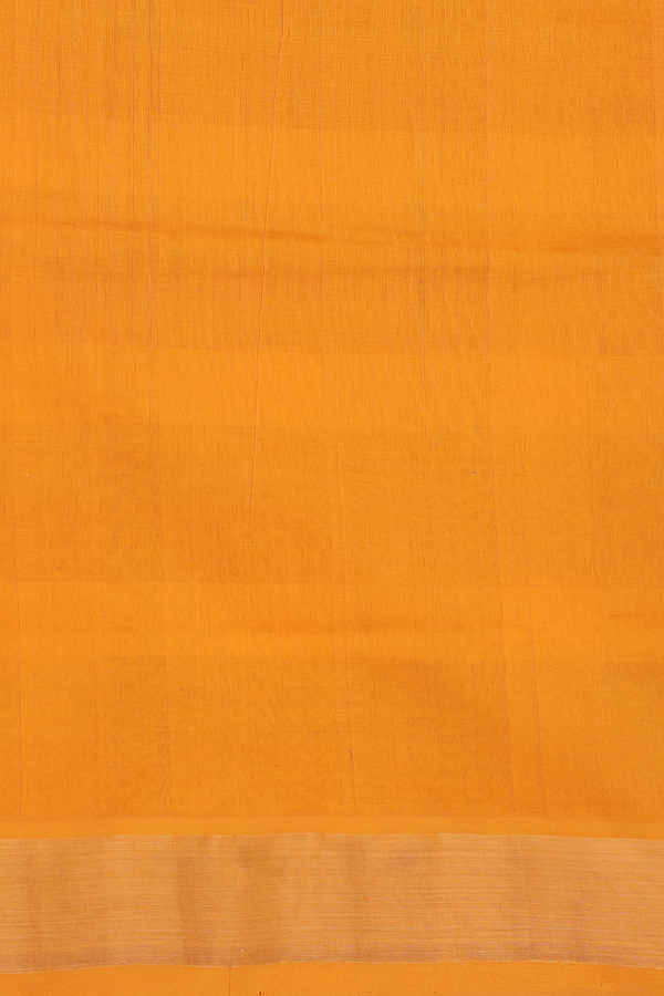 Semi Silk Cotton Saree In Multicolor With Checks Design