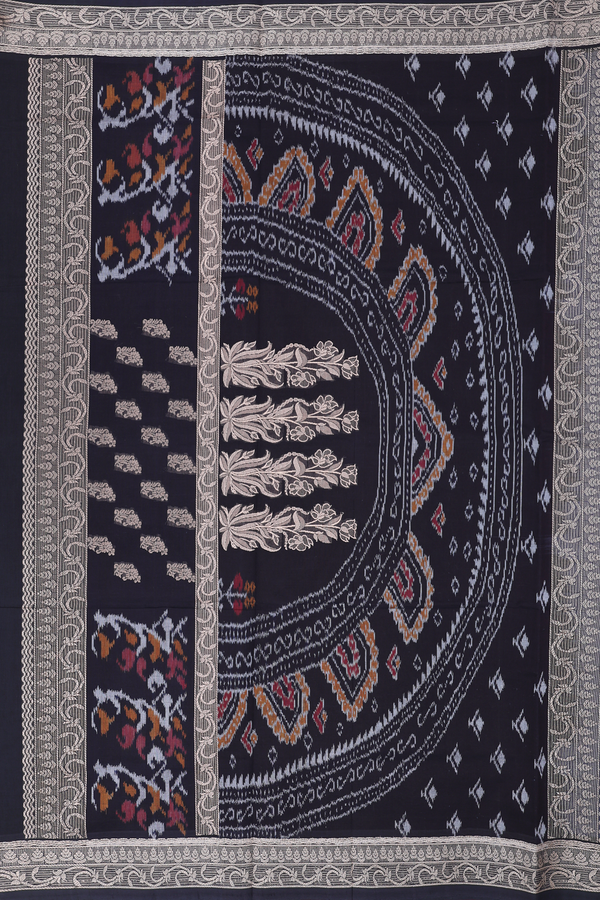 Coimbatore Cotton Saree In Dual Tone With Threadwork Buttas