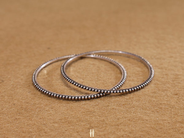 Light Weight Pure Silver Bangles