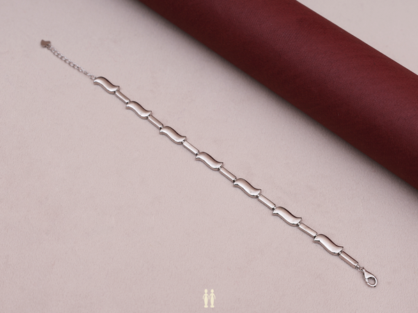 Light Weight Pure Silver Bracelet