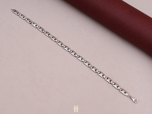 Light Weight Pure Silver Bracelet